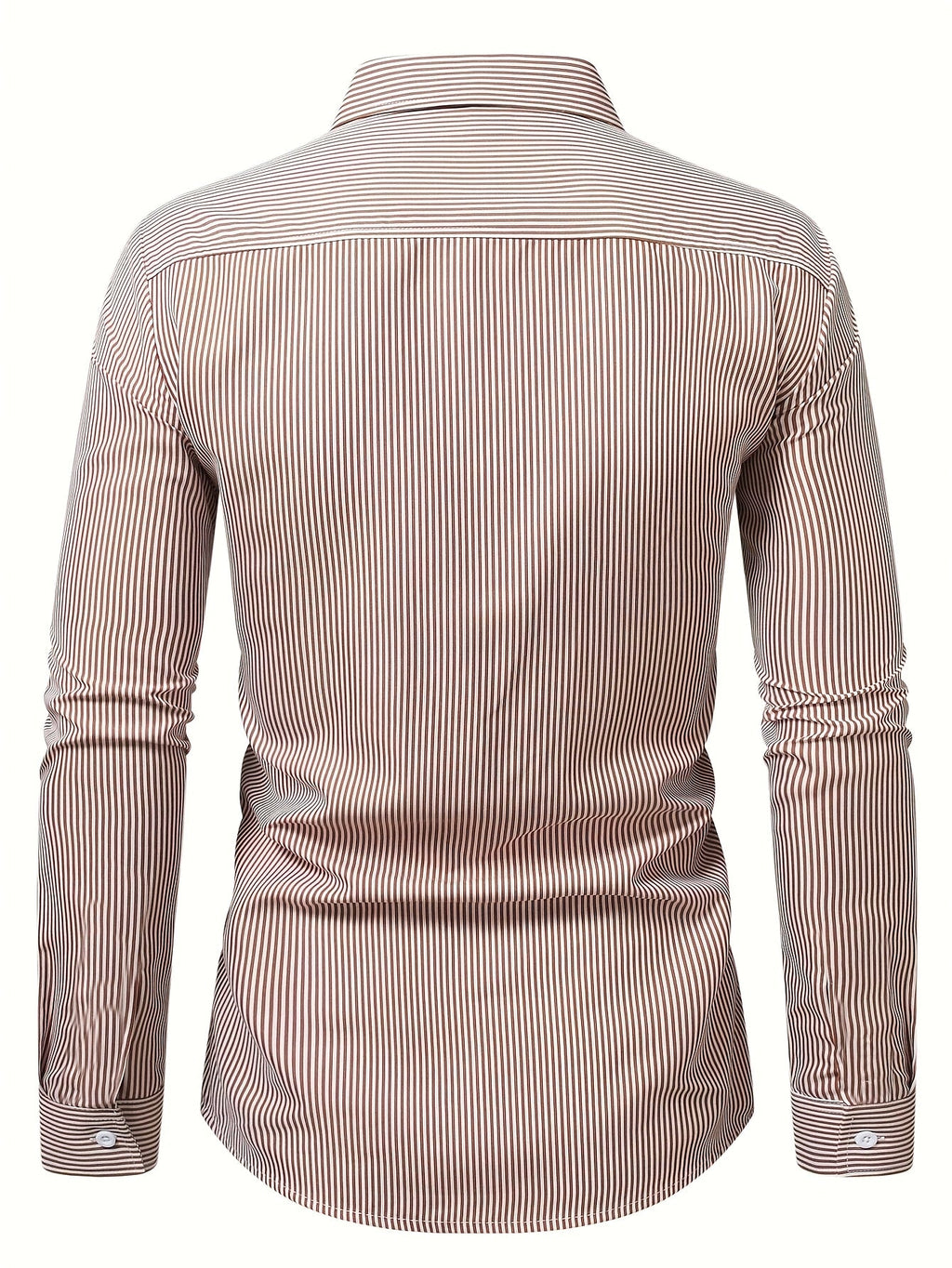 Desmond | Refined Striped Long Sleeve Shirt