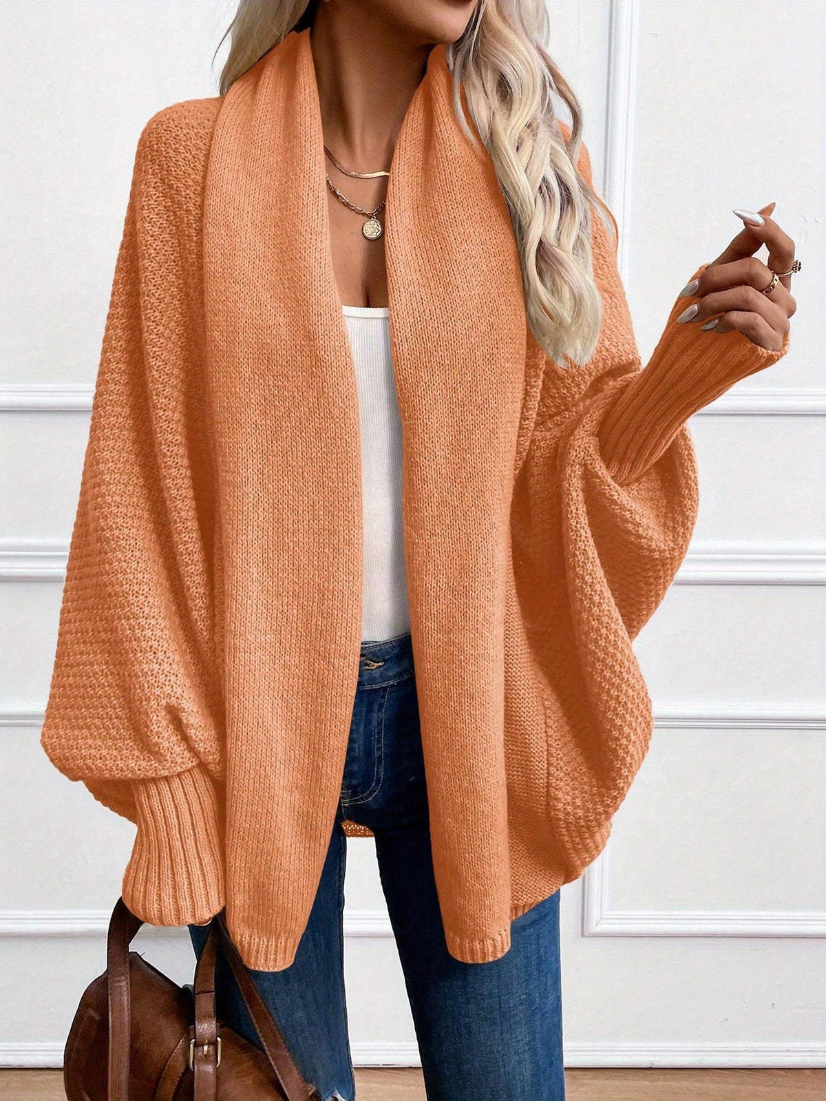 Clarissa | Draped Shawl-Collar Cardigan