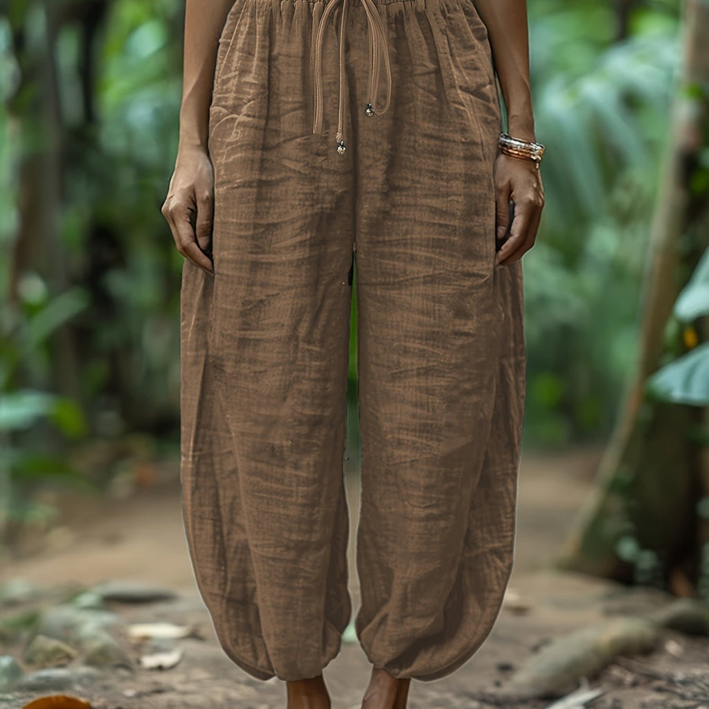Marjorie | Relaxed Drawstring Lantern Pants