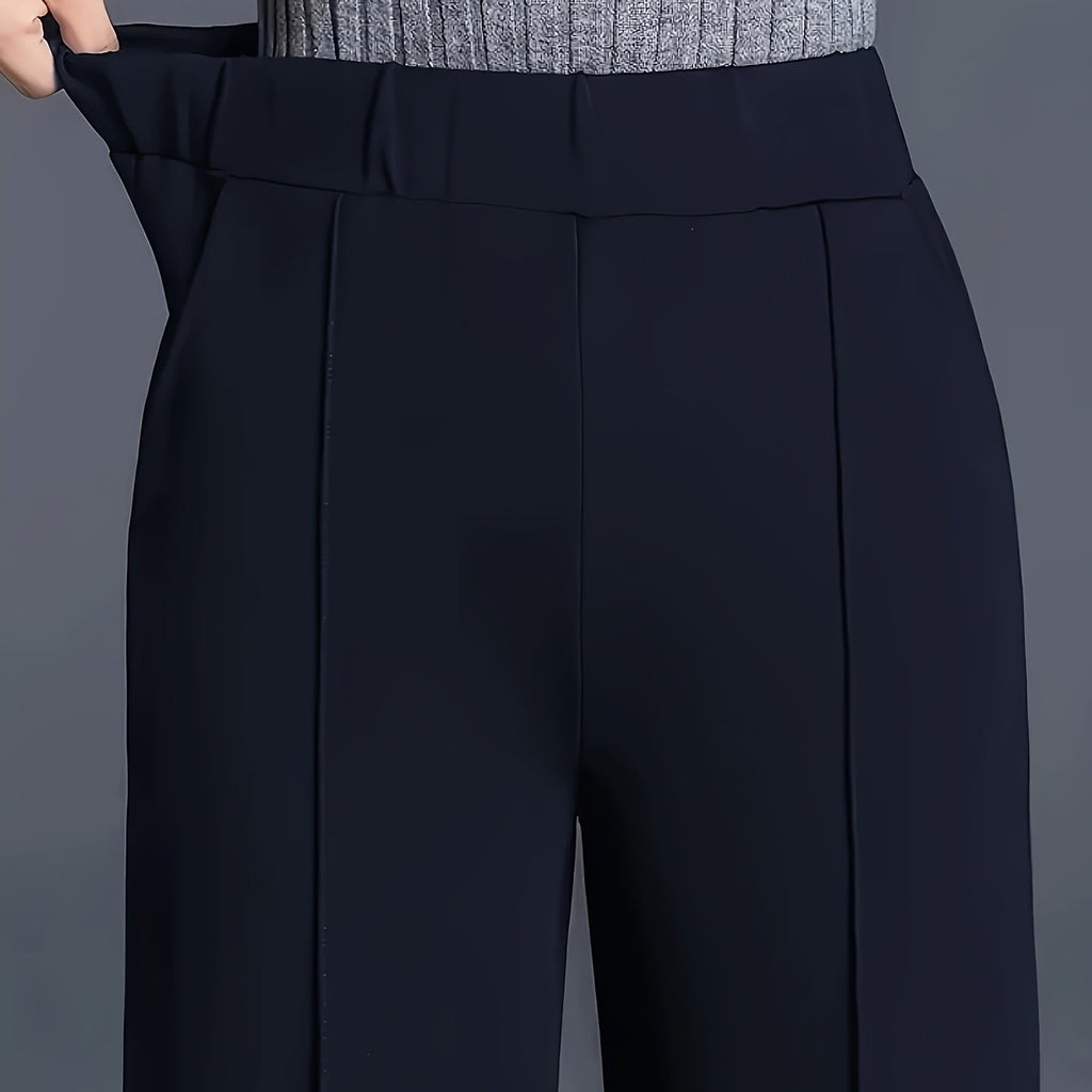 Odette | High-Waisted Wide-Leg Trousers