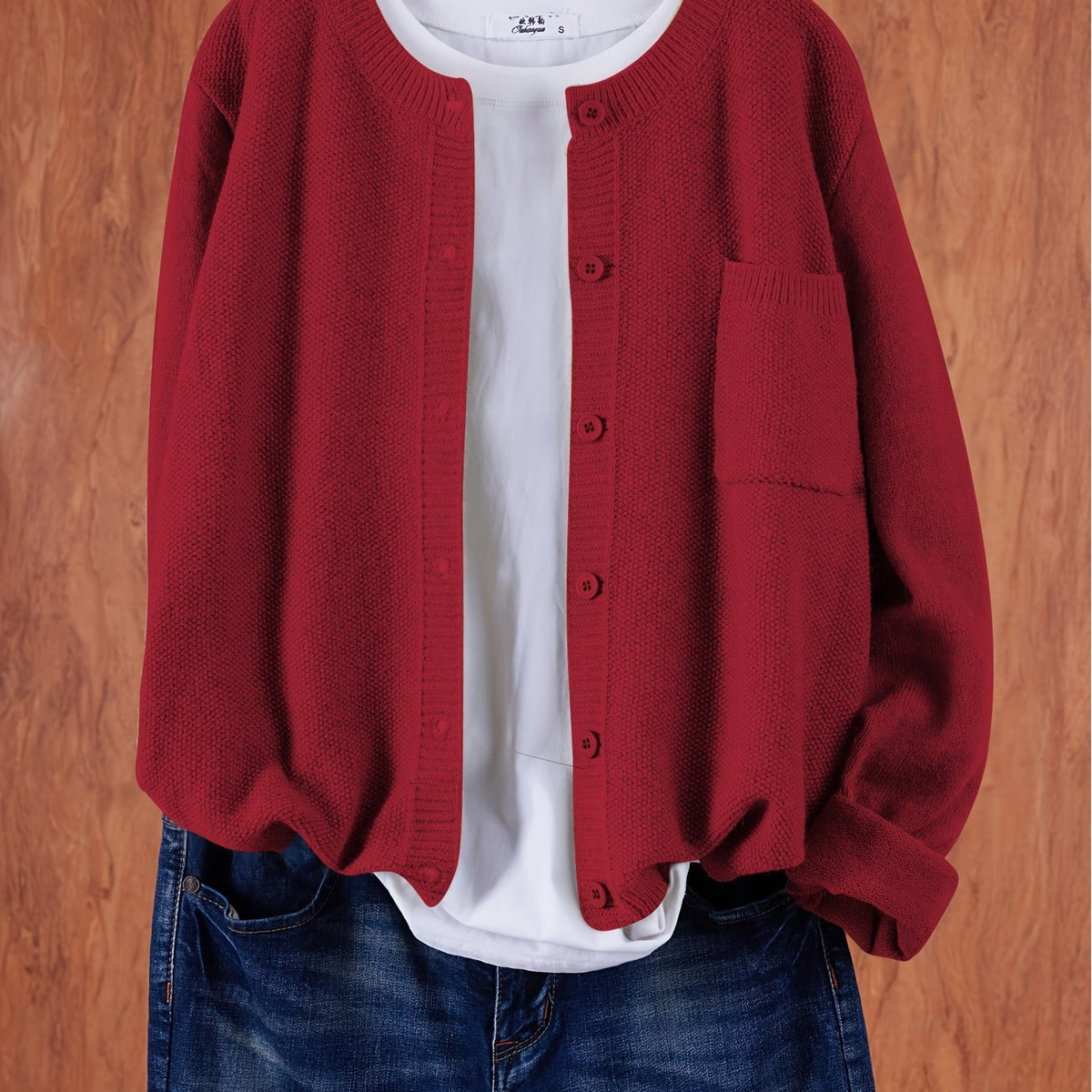 Tabitha | Button-Front Open Cardigan
