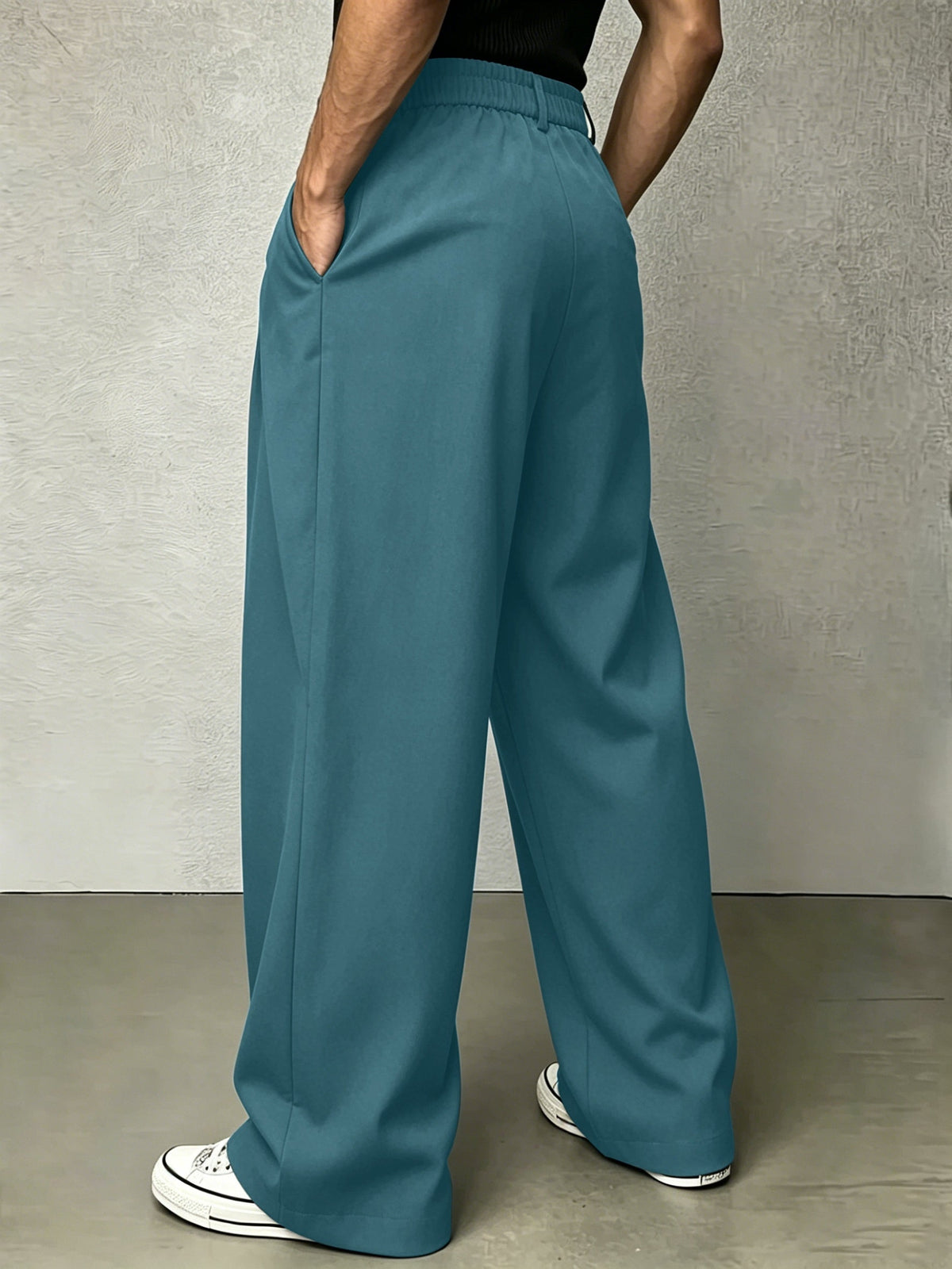 Hudson | Pleated Wide-Leg Trousers