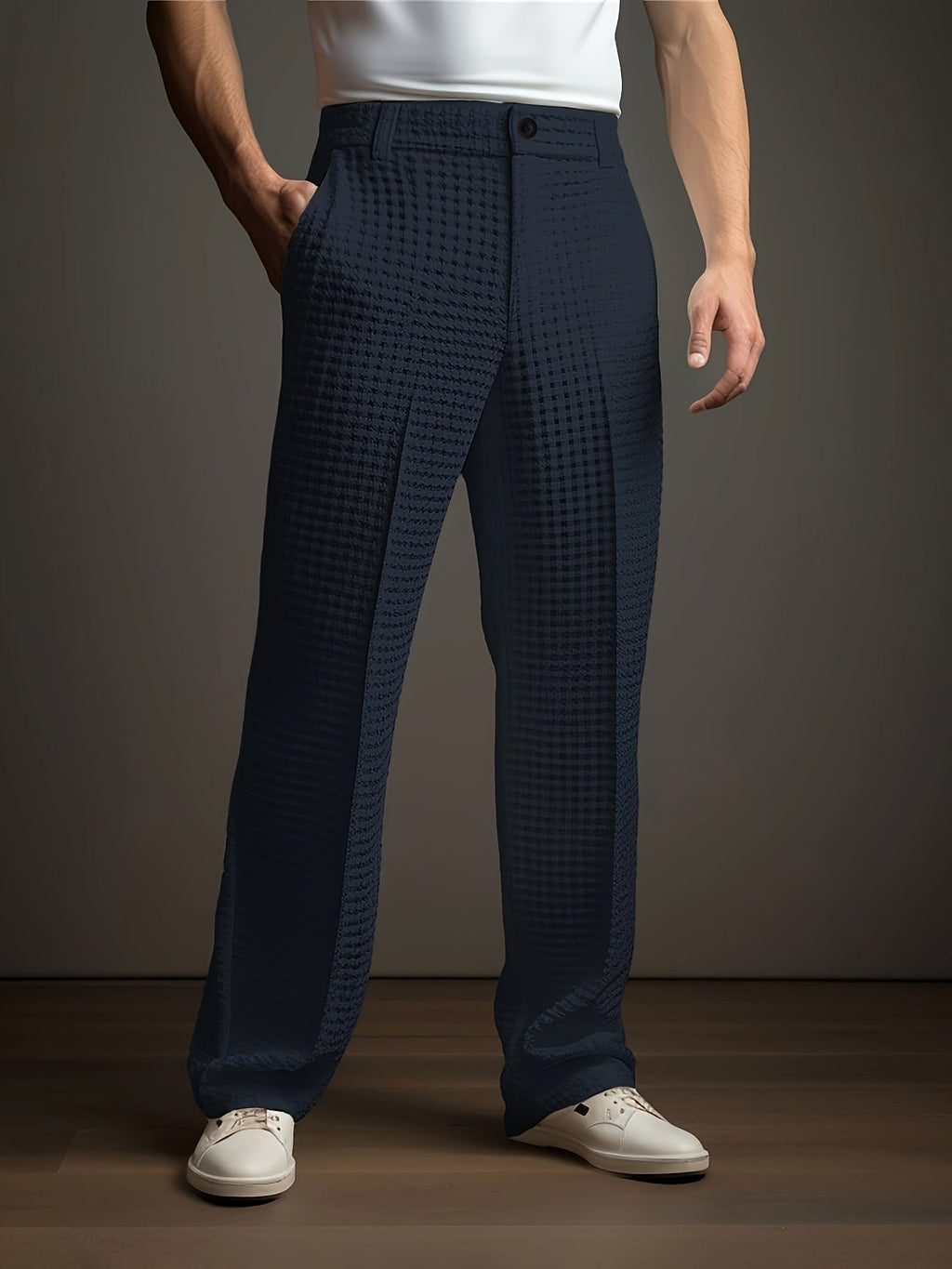 Harold | Relaxed Textured Trousers