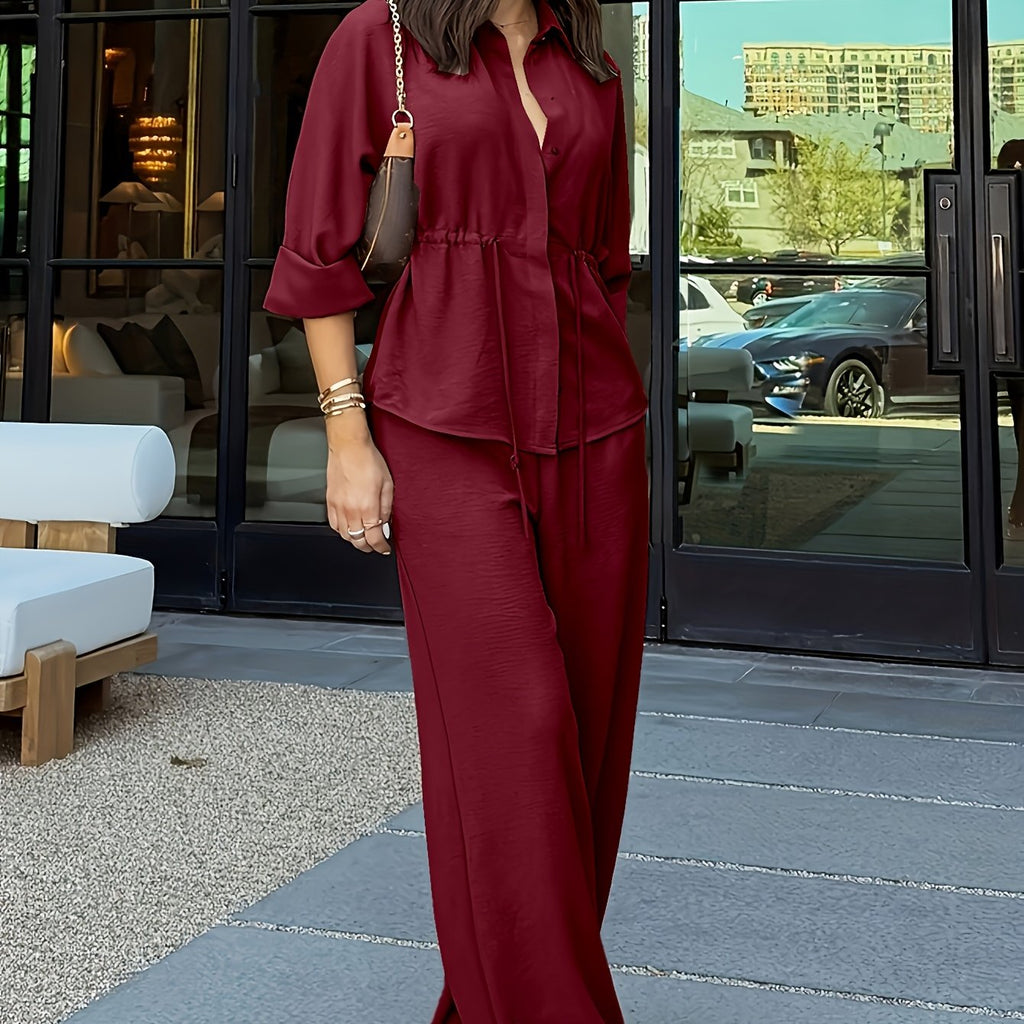 Lorraine | Relaxed Wide-Leg Set