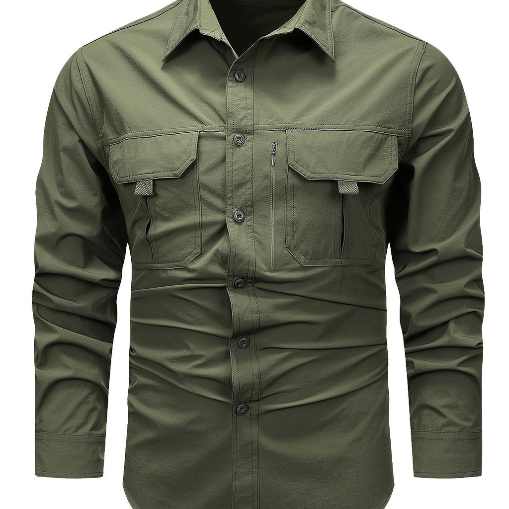 Duncan | Rugged Multi-Pocket Cargo Shirt