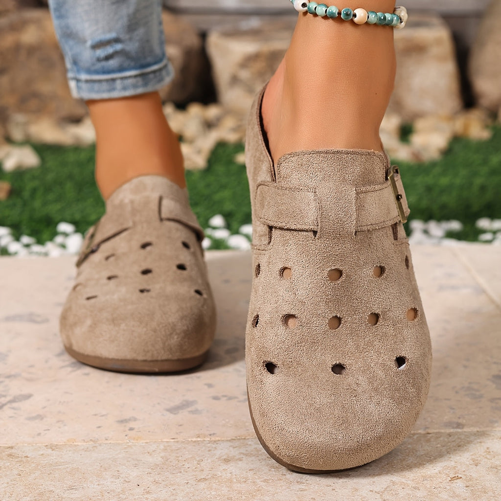 Marion | Buckle-Detail Slip-On Clogs