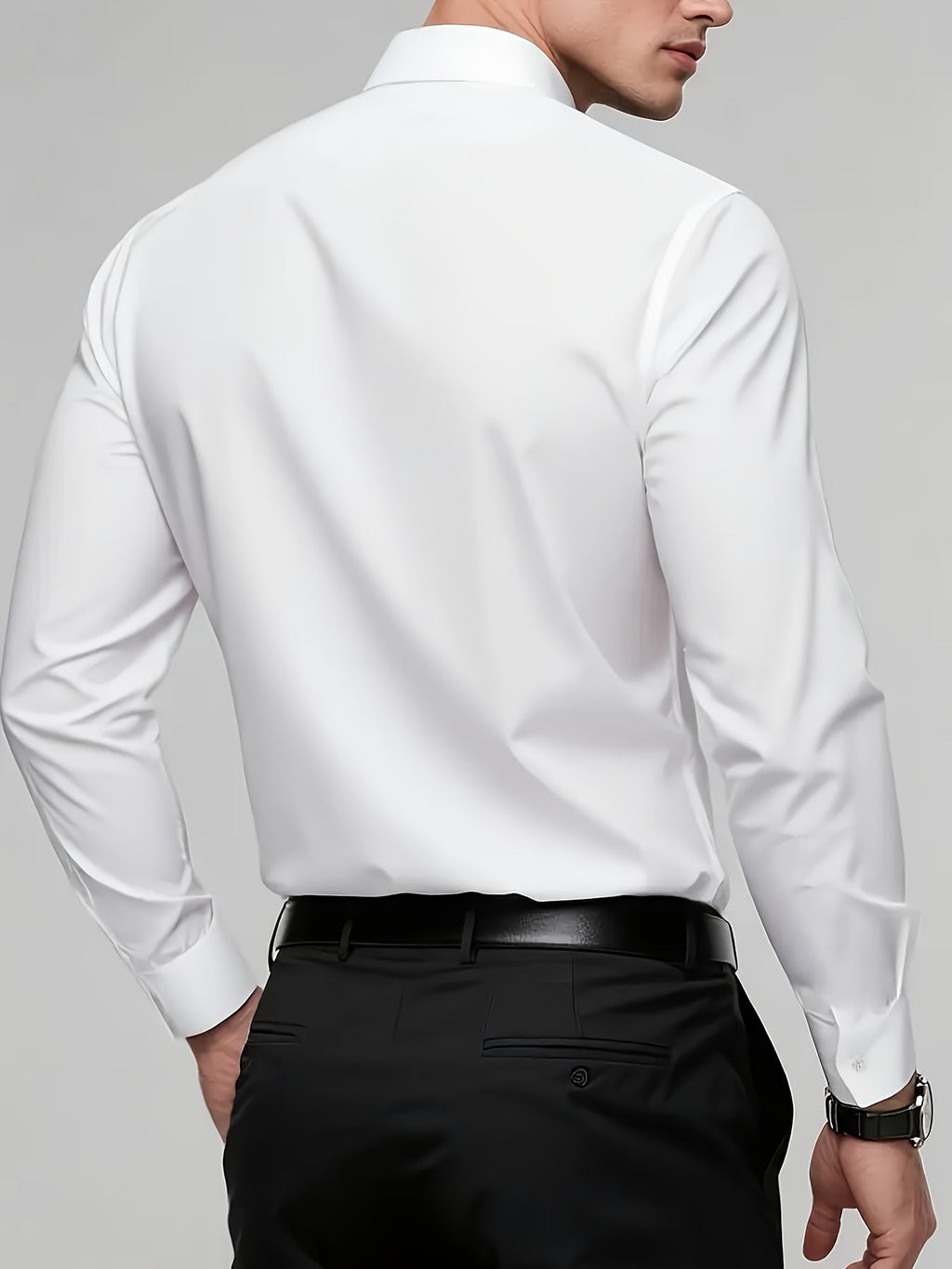 Graham | Tailored Long-Sleeve Button-Up Shirt