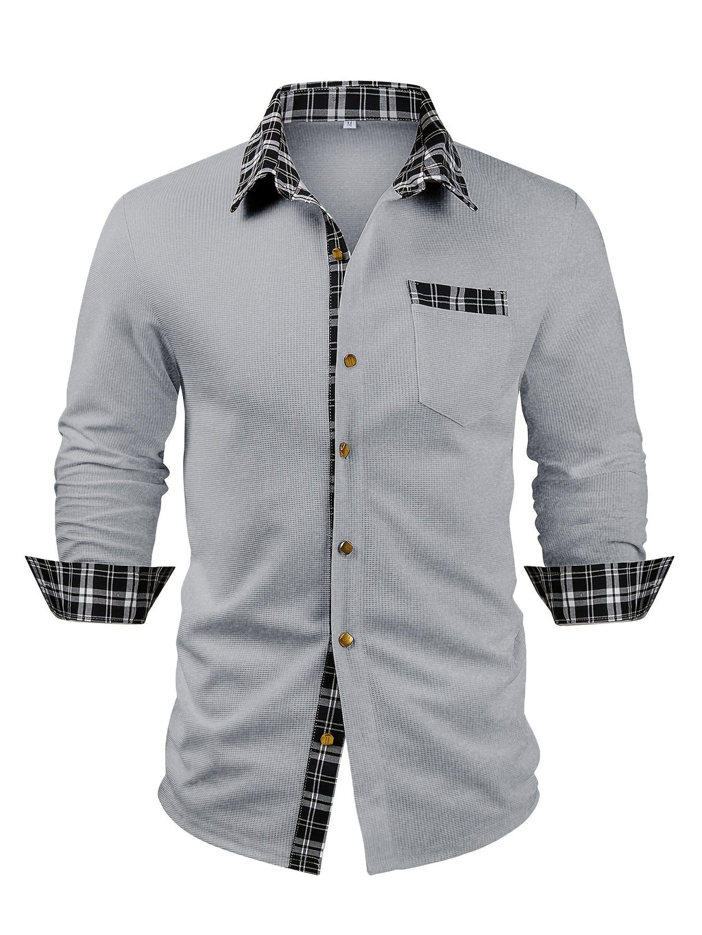Bradley | Textured Contrast Shirt