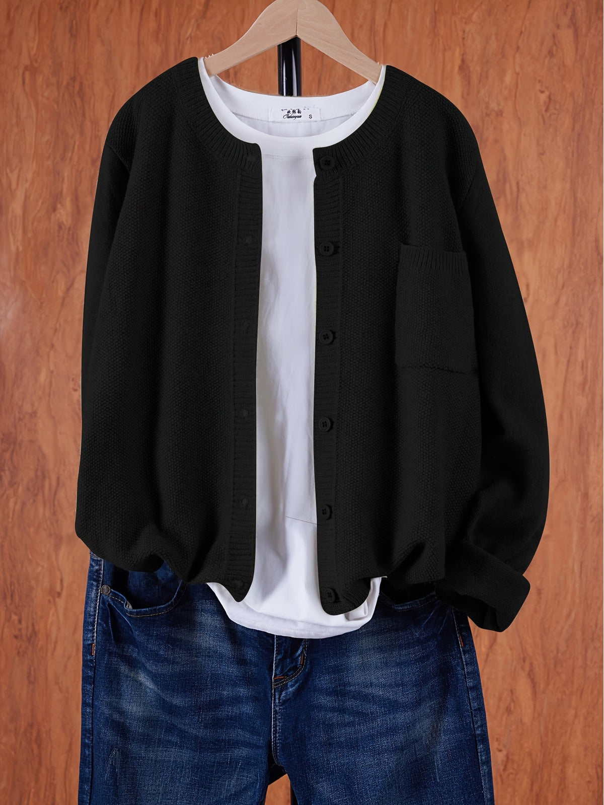 Tabitha | Button-Front Open Cardigan
