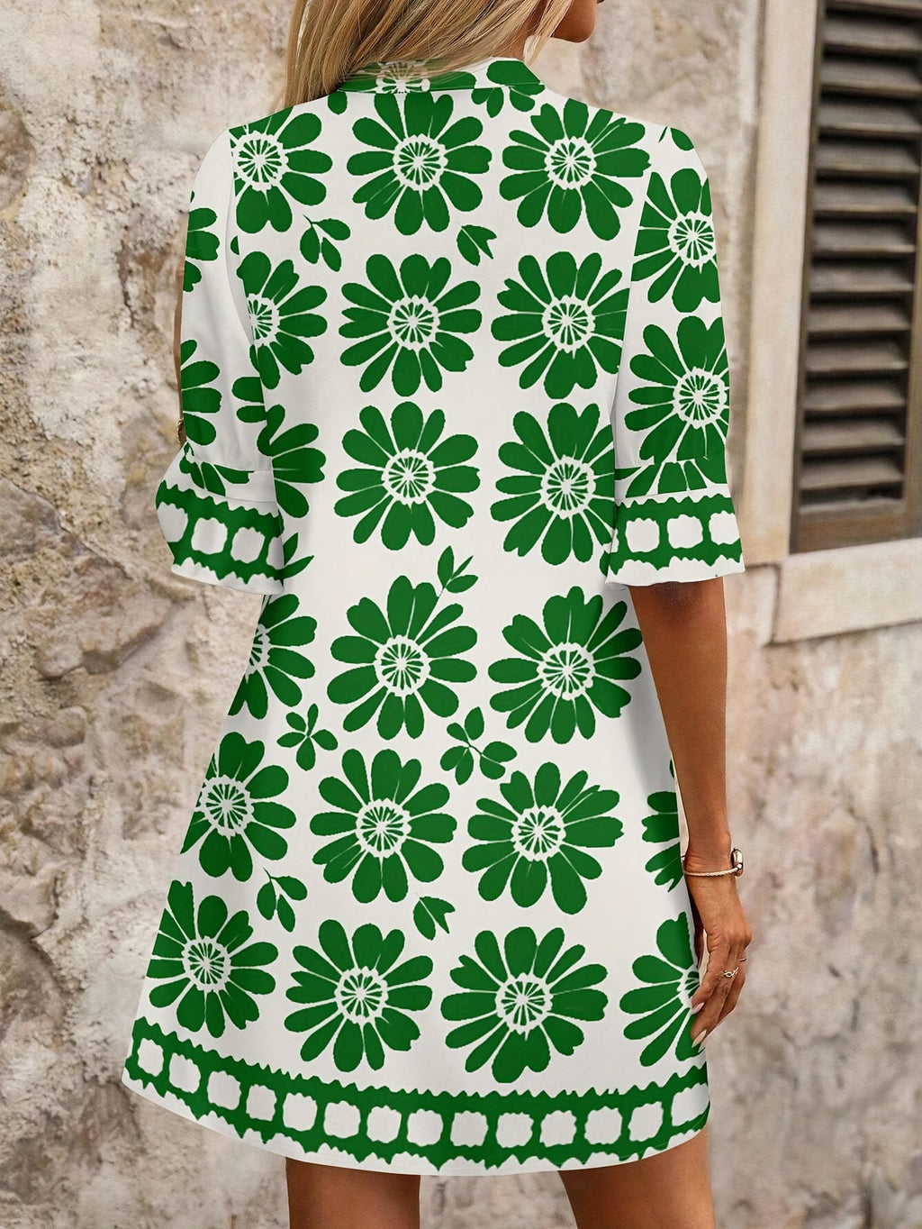 Georgia | Floral Bloom Mini Dress