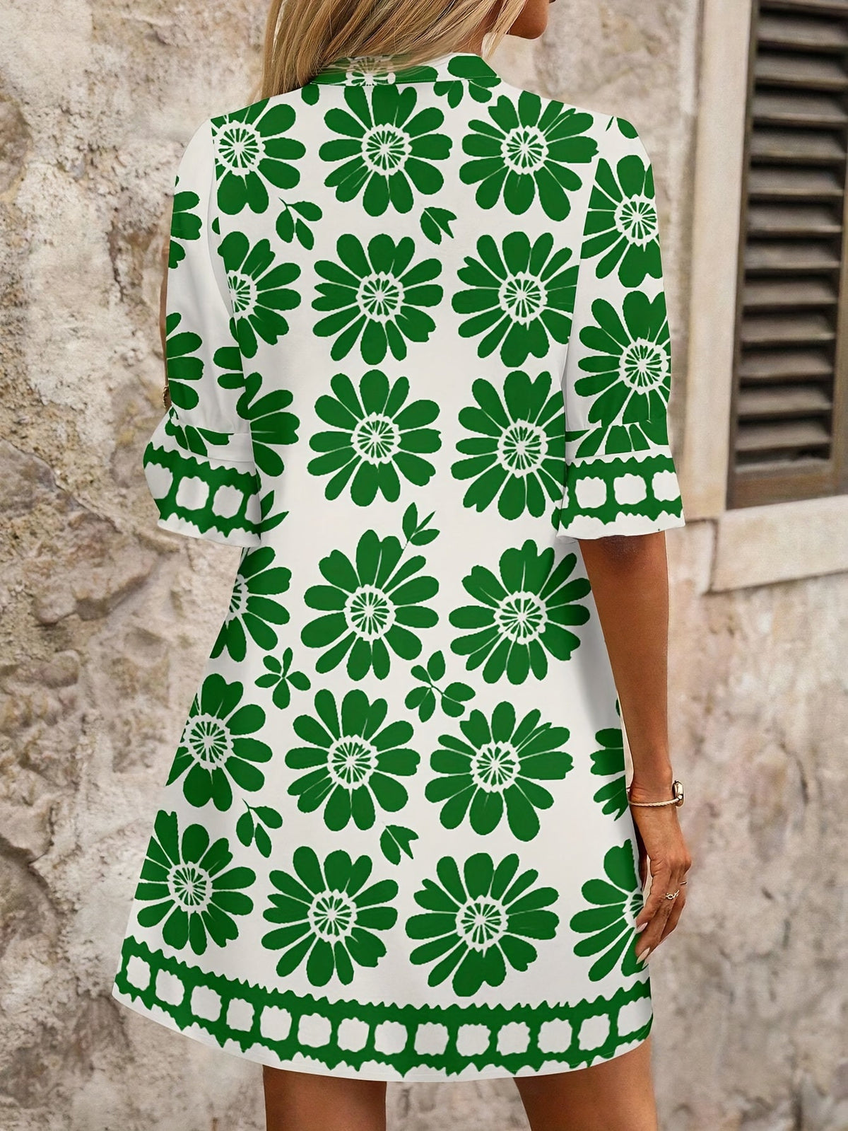 Georgia | Floral Bloom Mini Dress