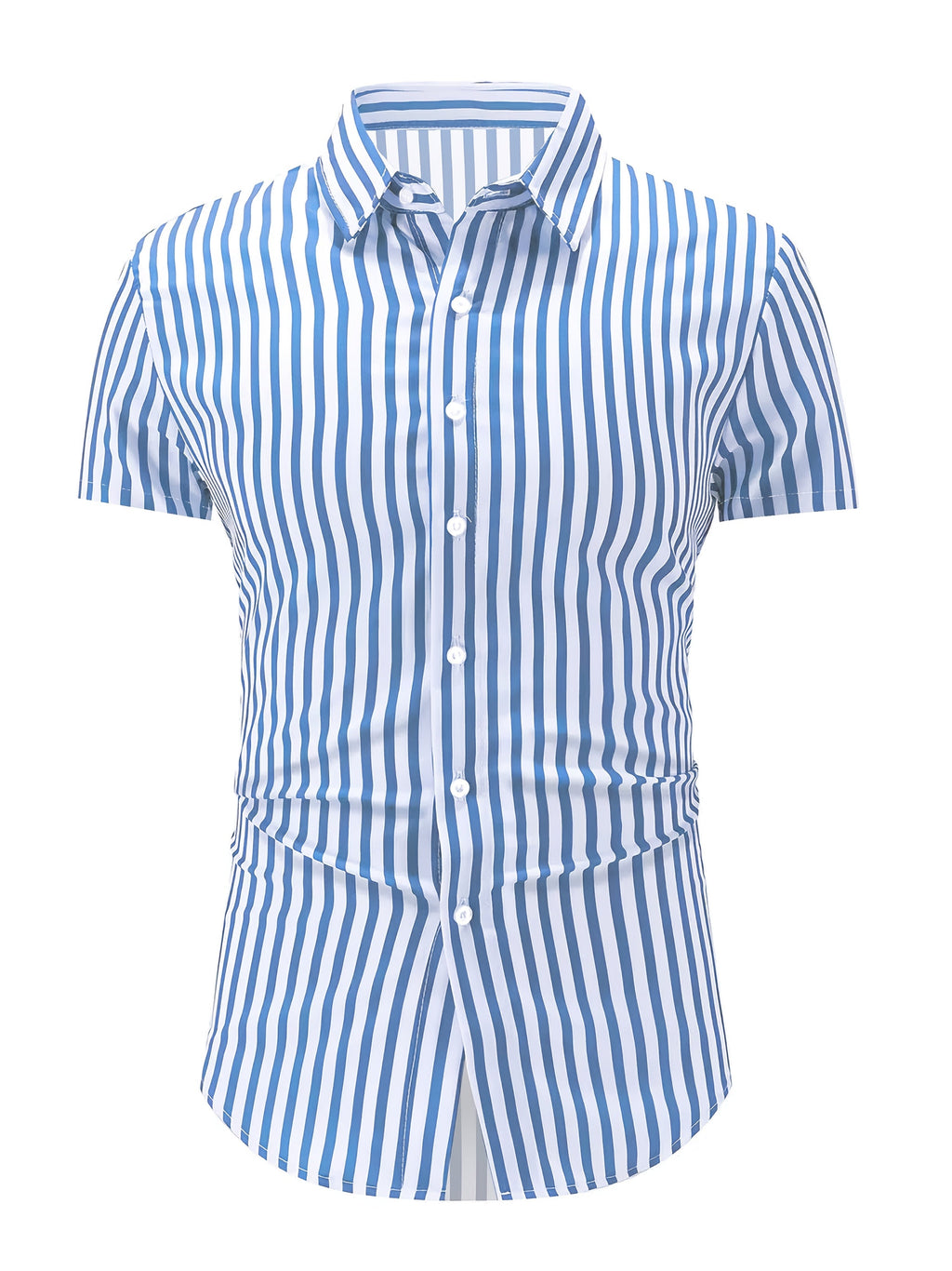 Grant | Refined Striped Short Sleeve Shirt