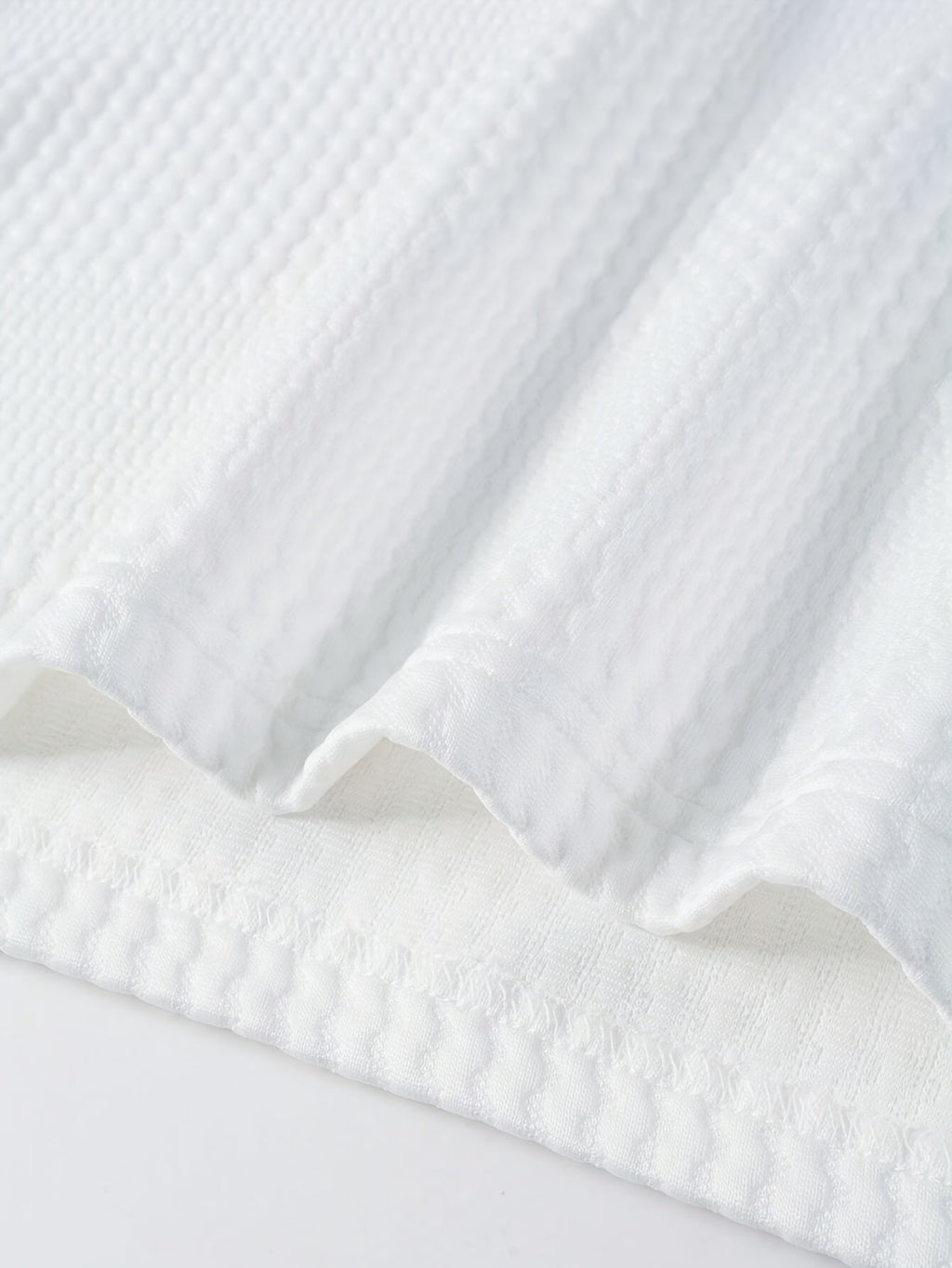 Fletcher | Textured Long-Sleeve Polo Shirt