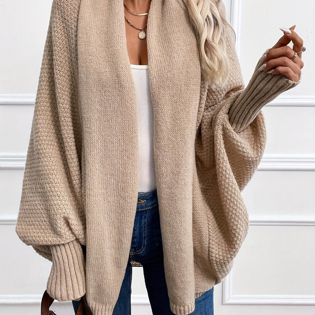 Clarissa | Draped Shawl-Collar Cardigan