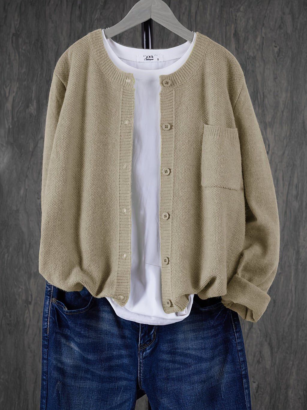 Tabitha | Button-Front Open Cardigan
