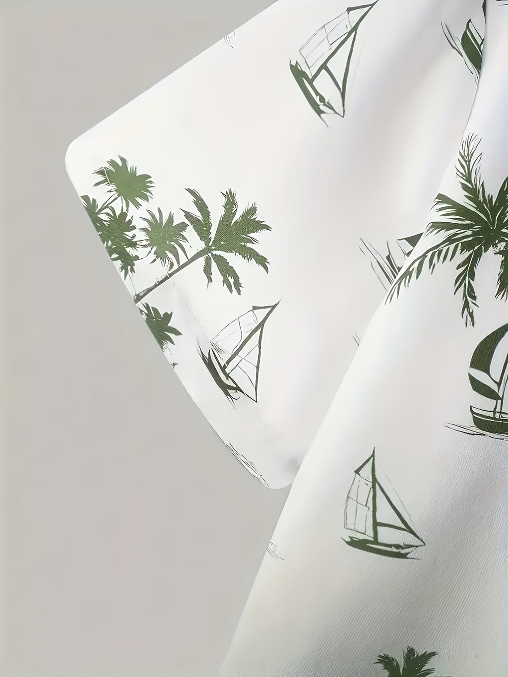 Garrett | Coastal Print Shirt and Shorts Set