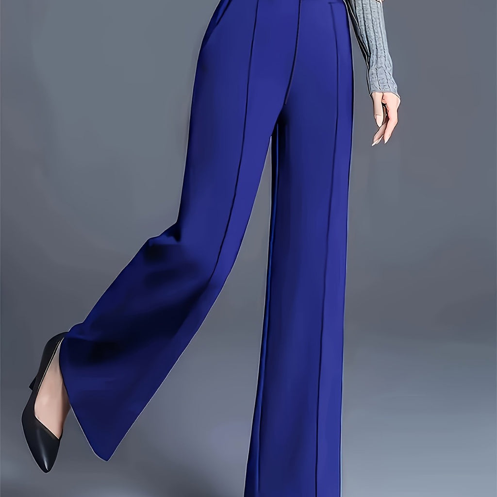 Odette | High-Waisted Wide-Leg Trousers