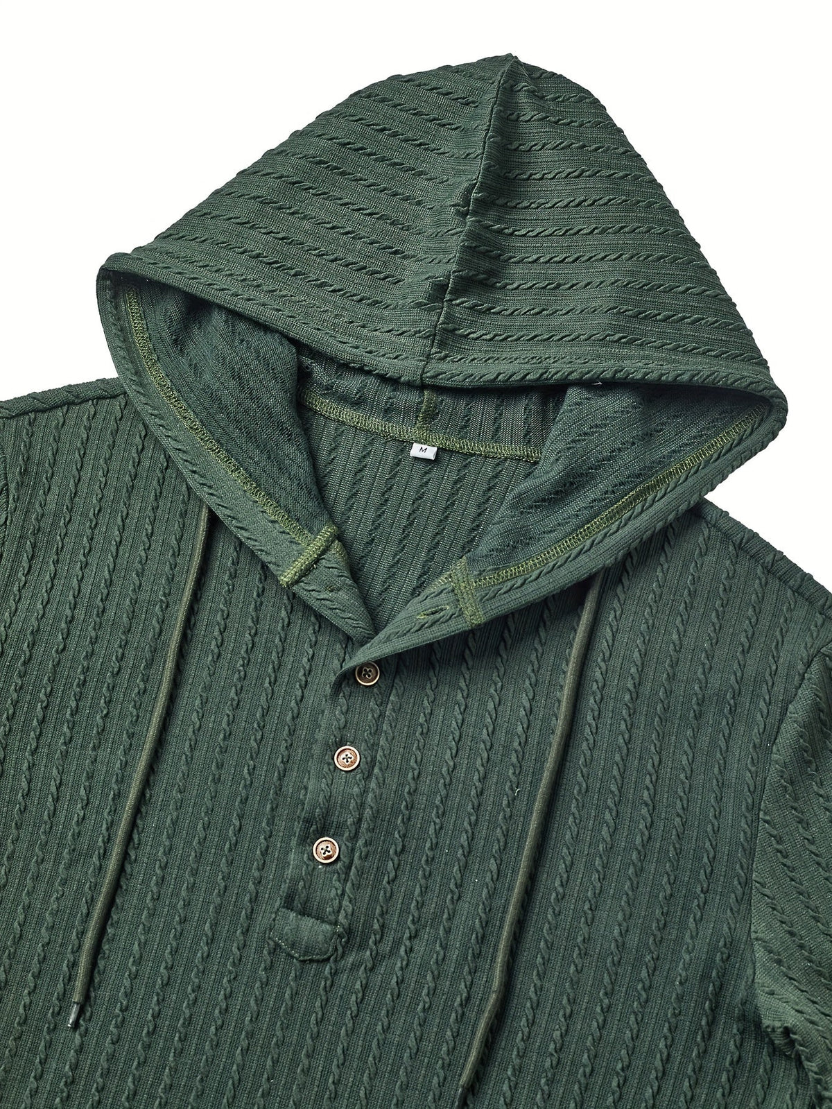 Rowan | Hooded Textured Henley