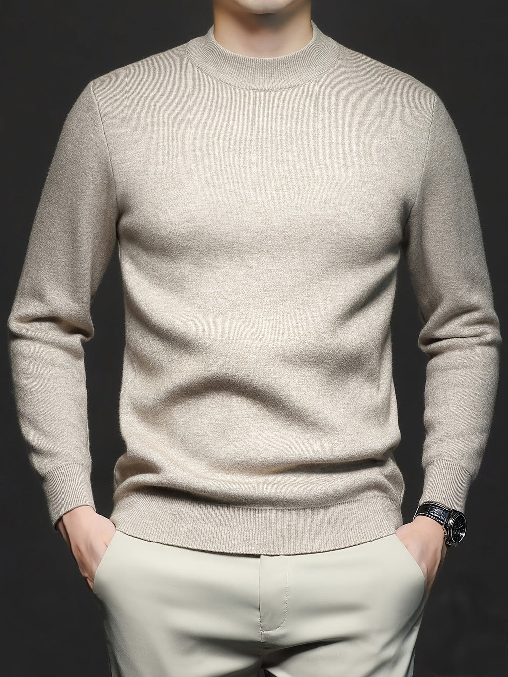 Russell | Refined Mock-Neck Sweater