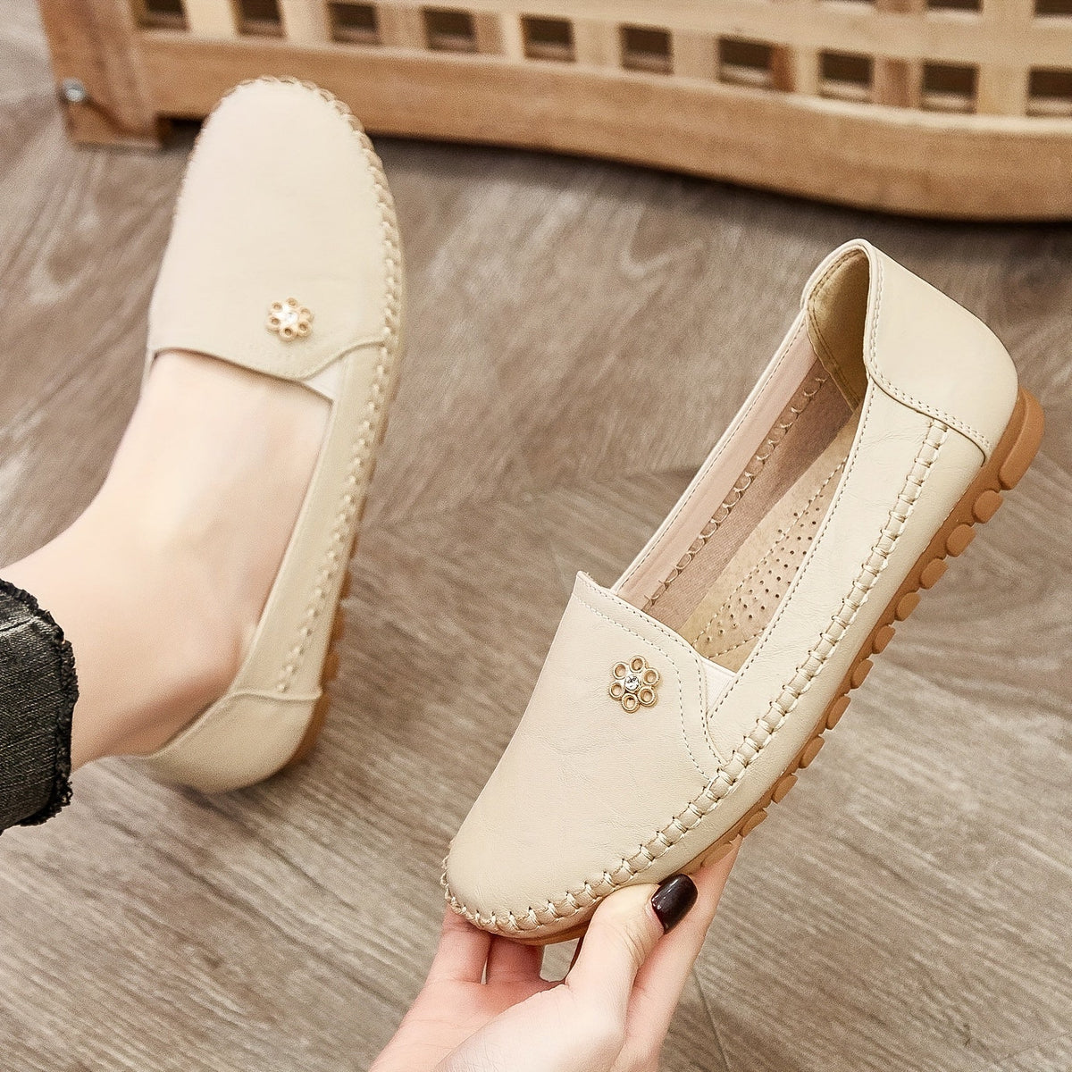 Charlene | Soft Slip-On Loafers