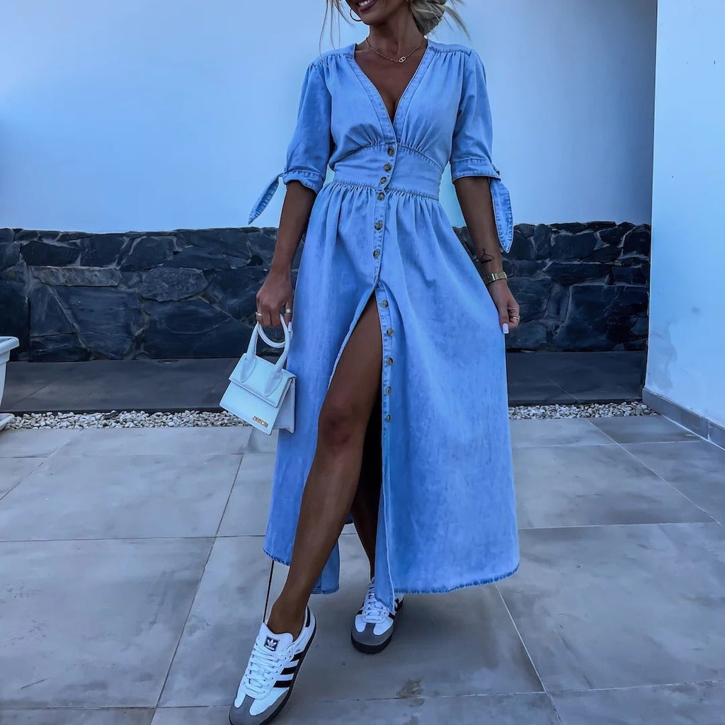 Queen | Sexy Denim Dress
