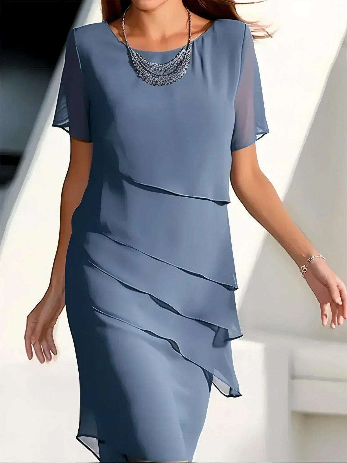 Pamela | Timeless Short Sleeve Dress