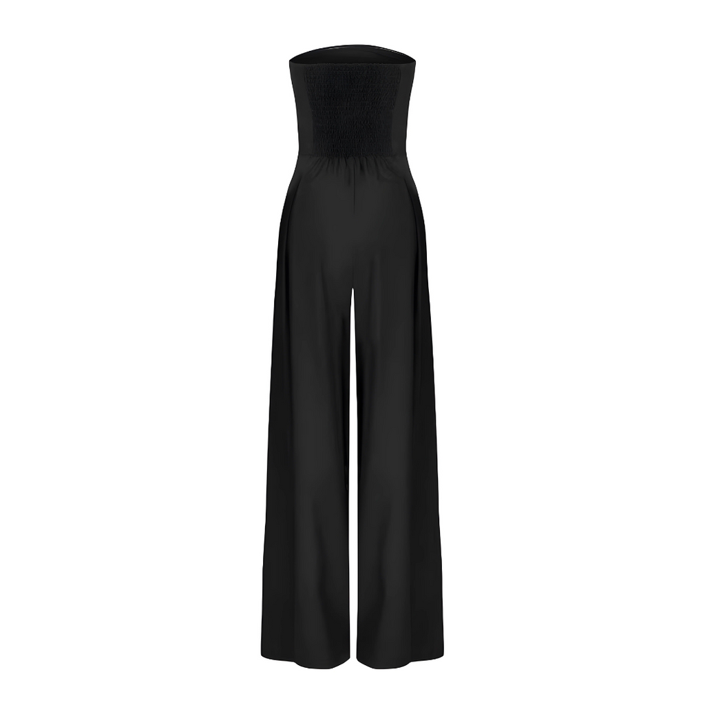 Amilia | Sleeveless Wide Leg Jumpsuit