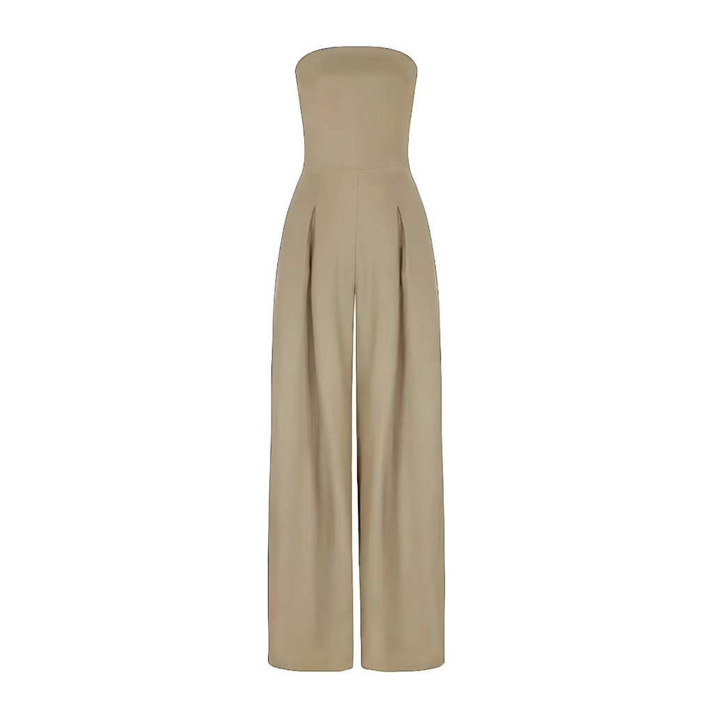 Amilia | Sleeveless Wide Leg Jumpsuit