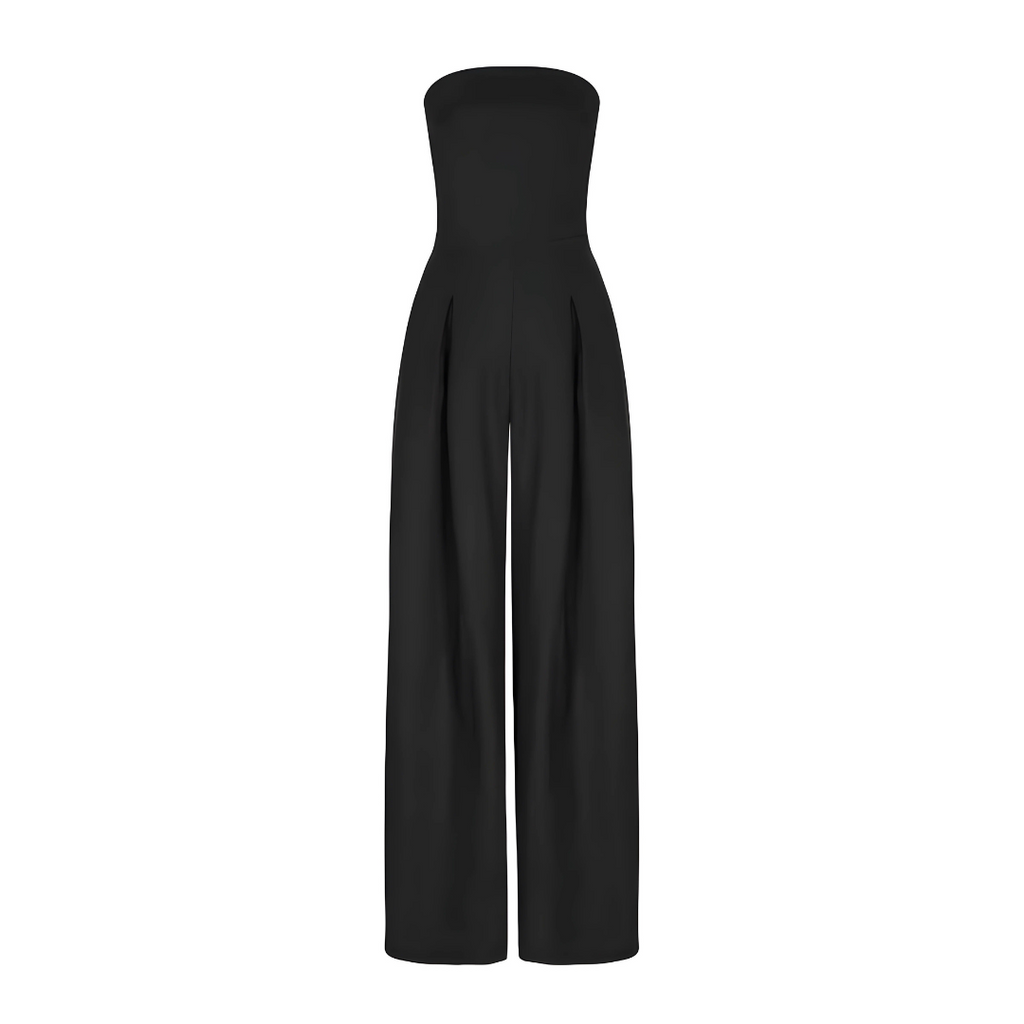 Amilia | Sleeveless Wide Leg Jumpsuit