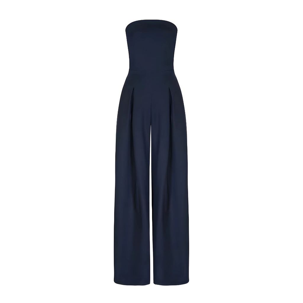 Amilia | Sleeveless Wide Leg Jumpsuit