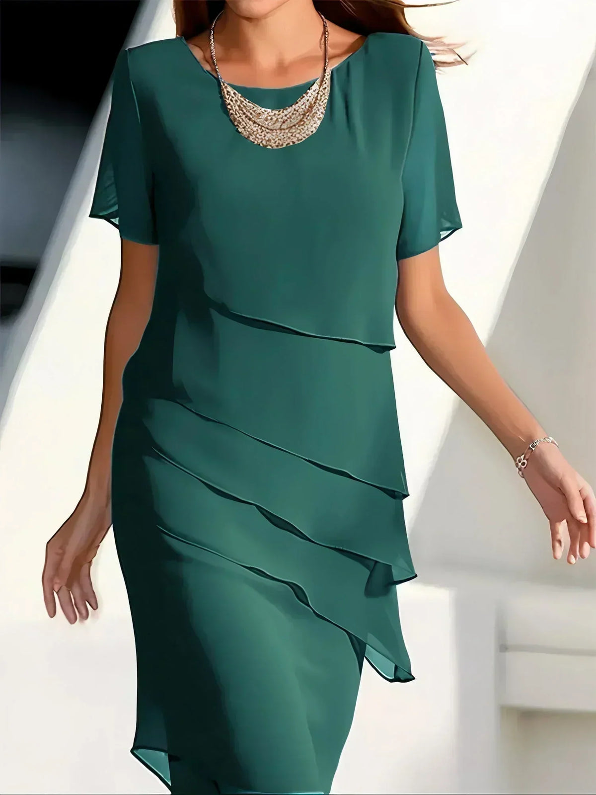 Pamela | Timeless Short Sleeve Dress