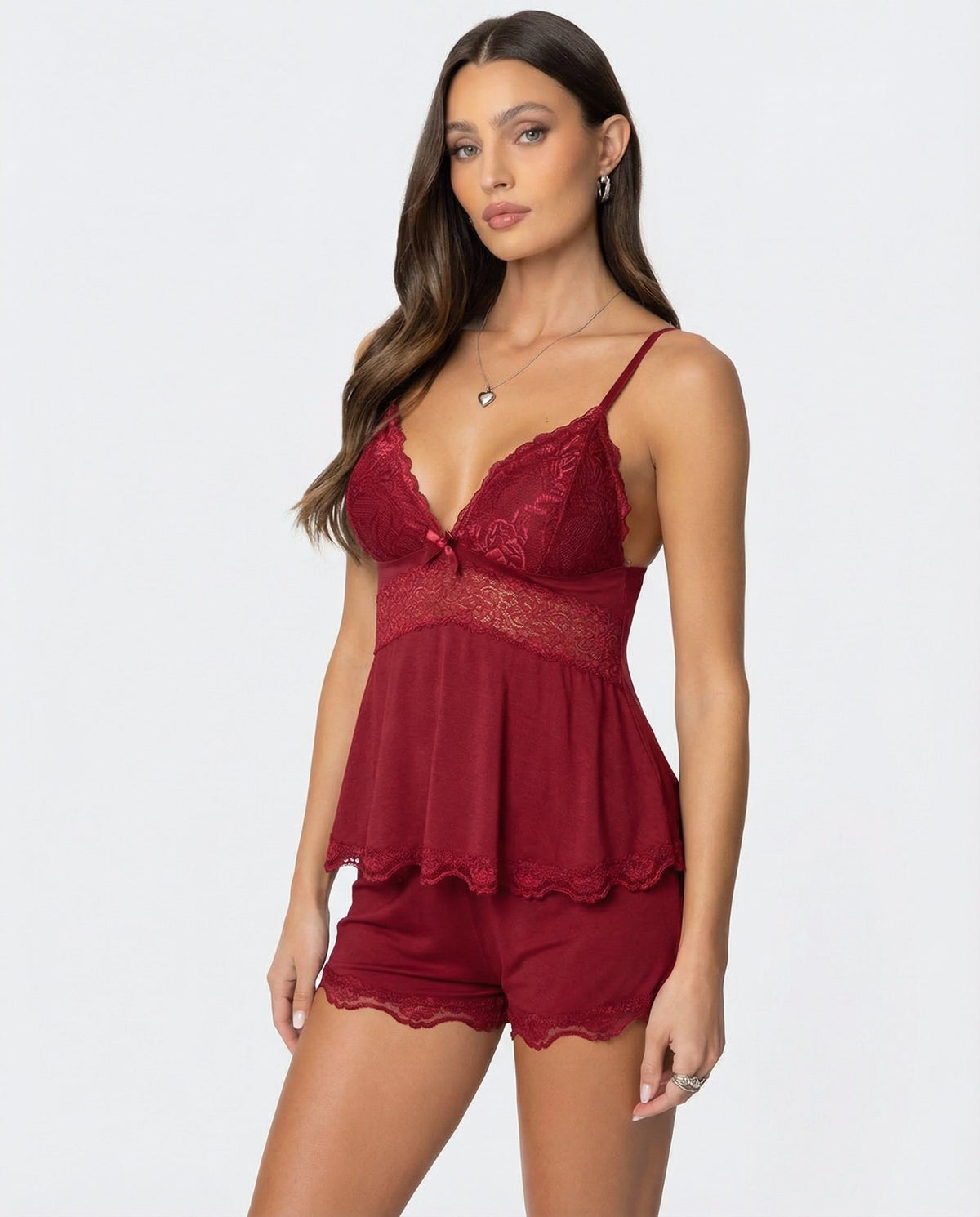 Juliette | Delicate Lace-Trimmed Sleep Set