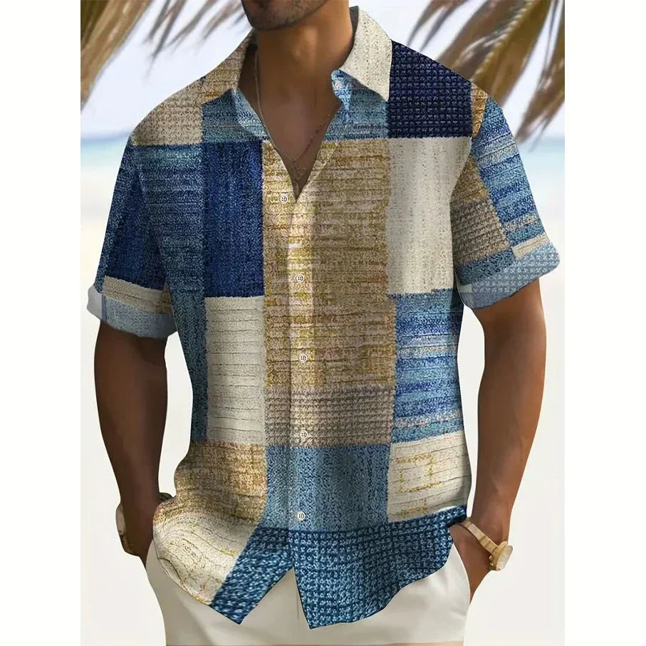 Joshua | Retro Button-Down Shirt