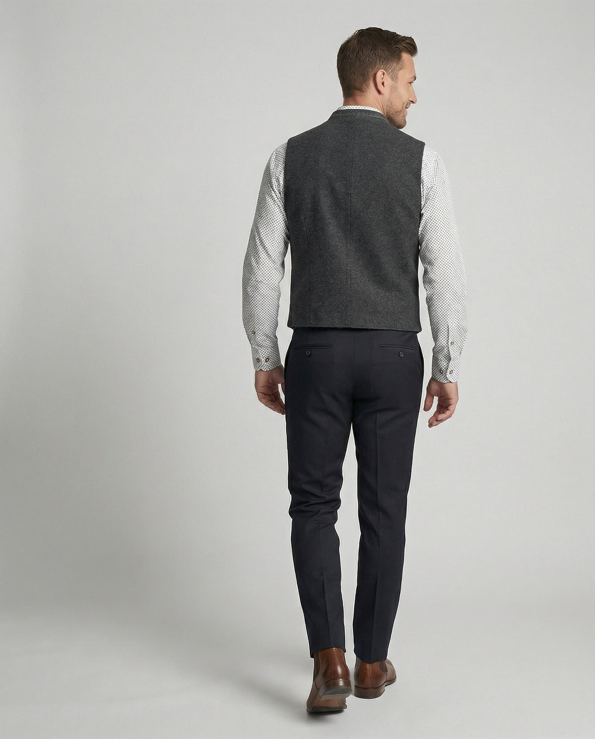 Frederick | Traditional Standing-Collar Vest