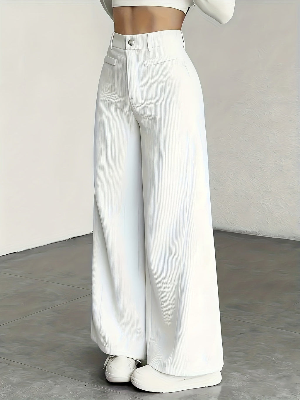 Juniper | High-Waisted Wide-Leg Trousers