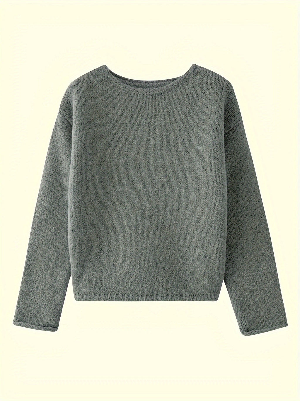 Noreen | Relaxed Crew Neck Sweater