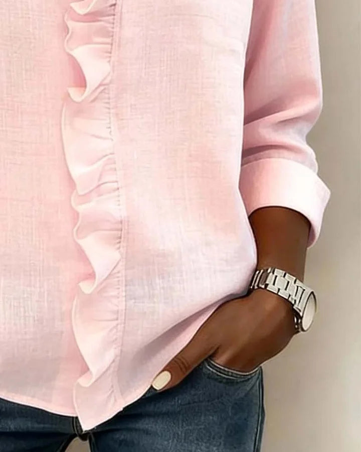 Chloe | Lightweight V-Neck Blouse