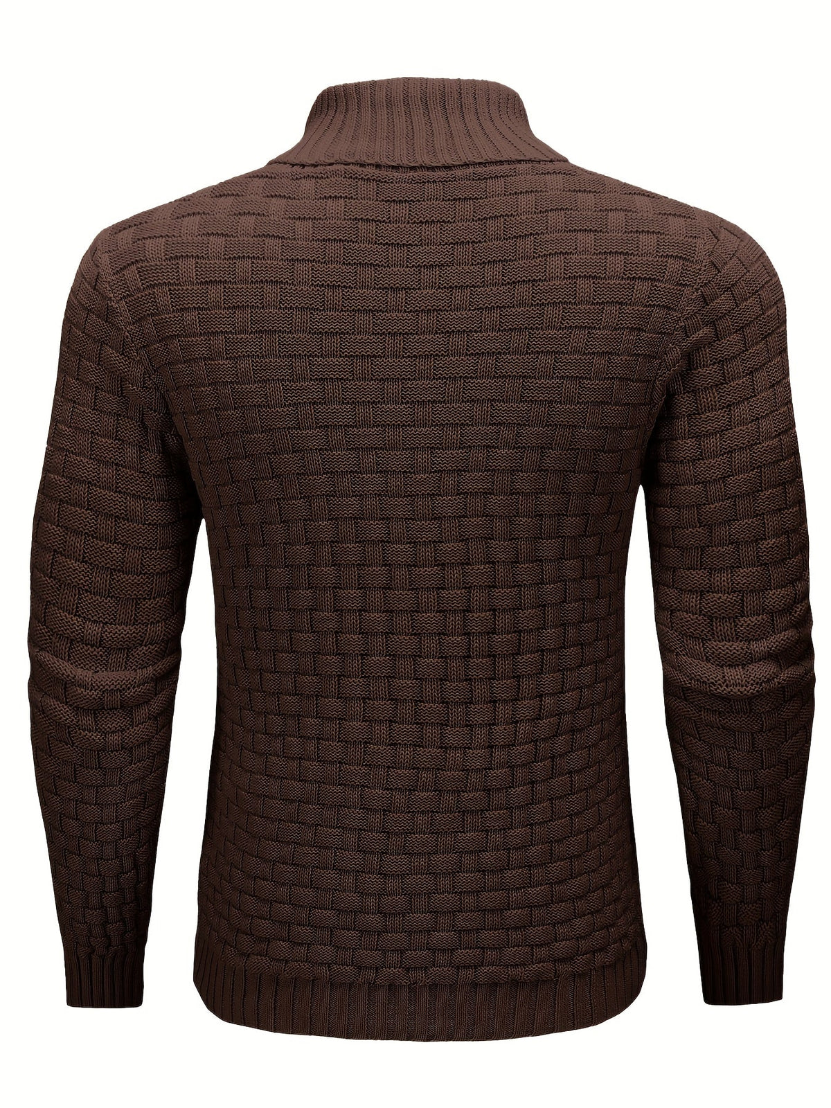 Alistair | Textured Shawl-Collar Sweater