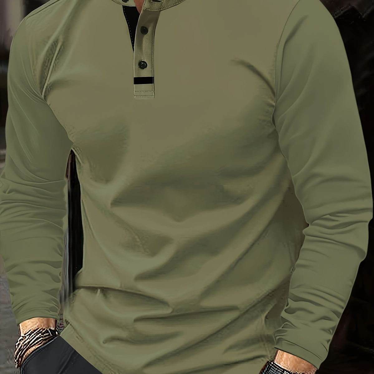 Jasper | Refined Long-Sleeve Henley