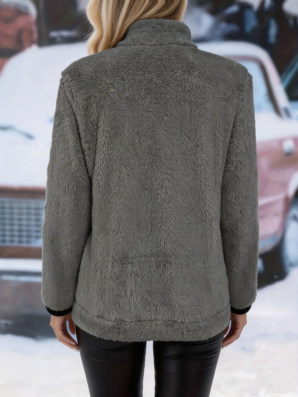 Simone | Cozy Zip-Up Jacket