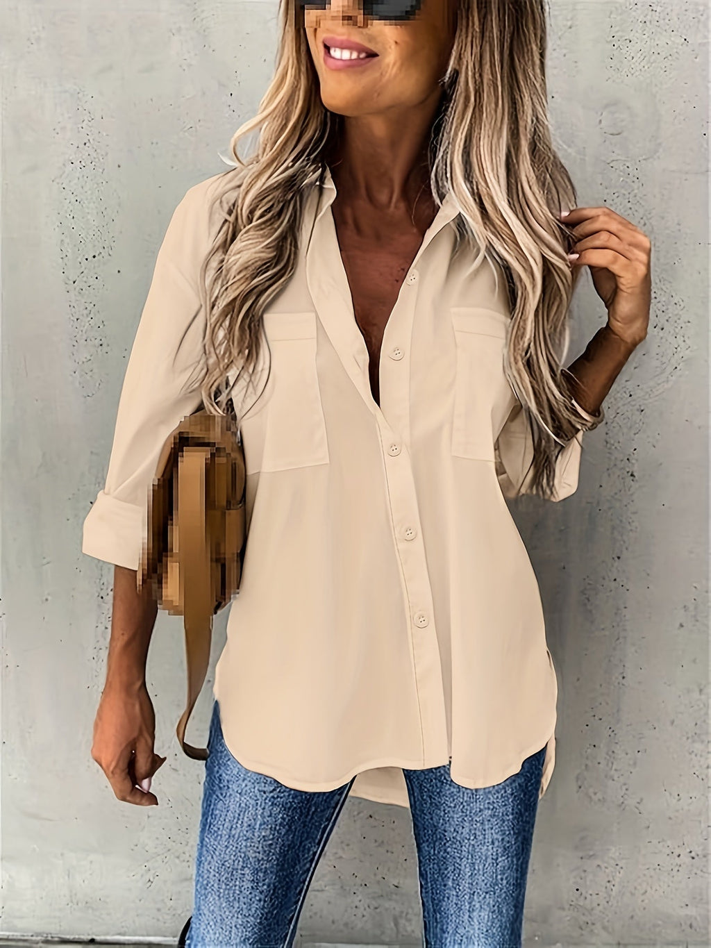 Naomi | Relaxed Button-Up Shirt