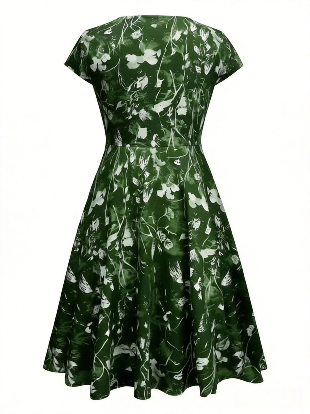 Katherine | Floral A-Line Pocket Dress