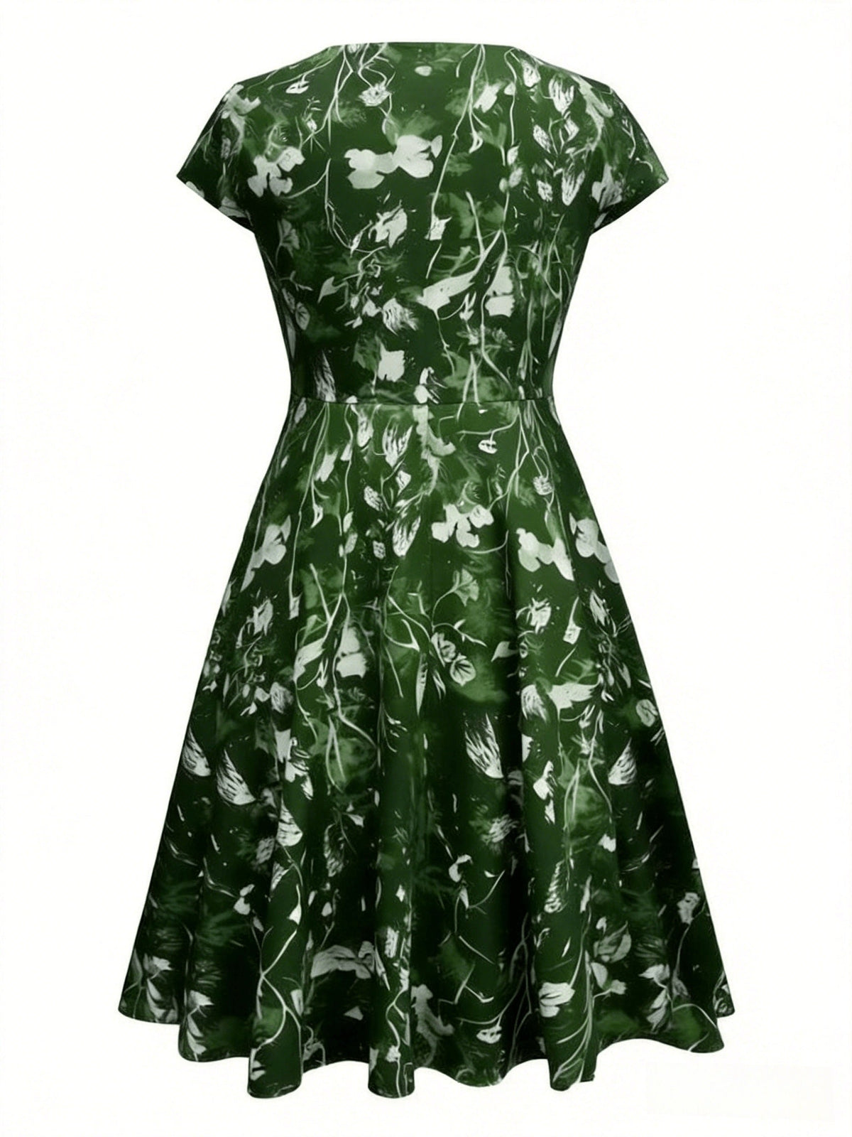 Katherine | Floral A-Line Pocket Dress