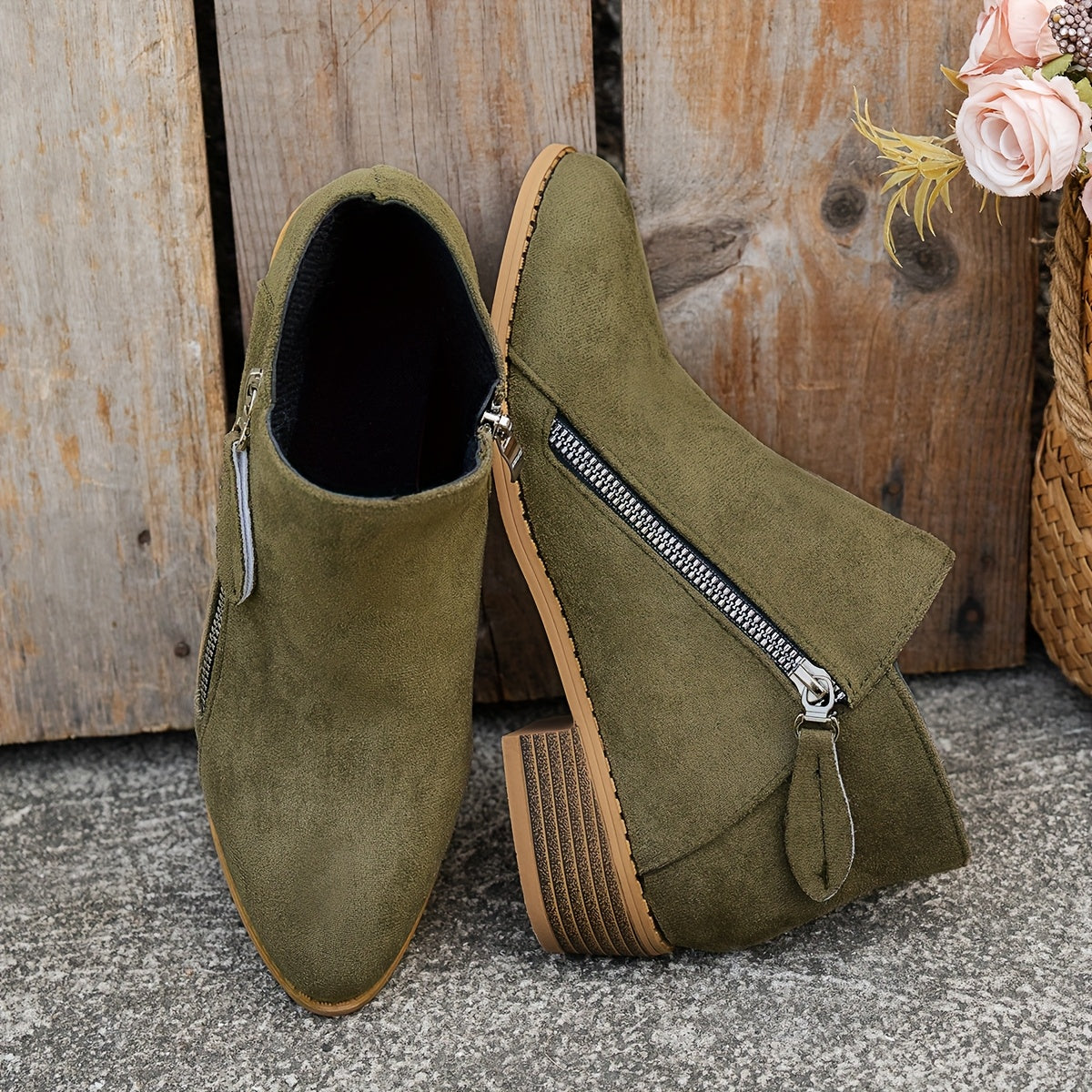 Bianca | Everyday Side-Zip Ankle Boots