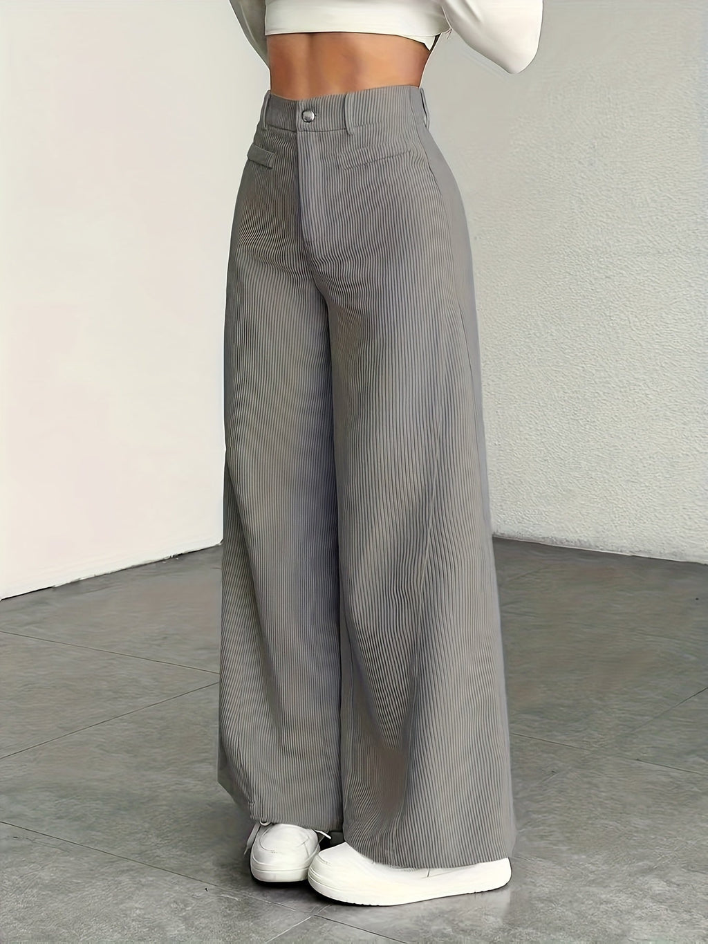 Juniper | High-Waisted Wide-Leg Trousers