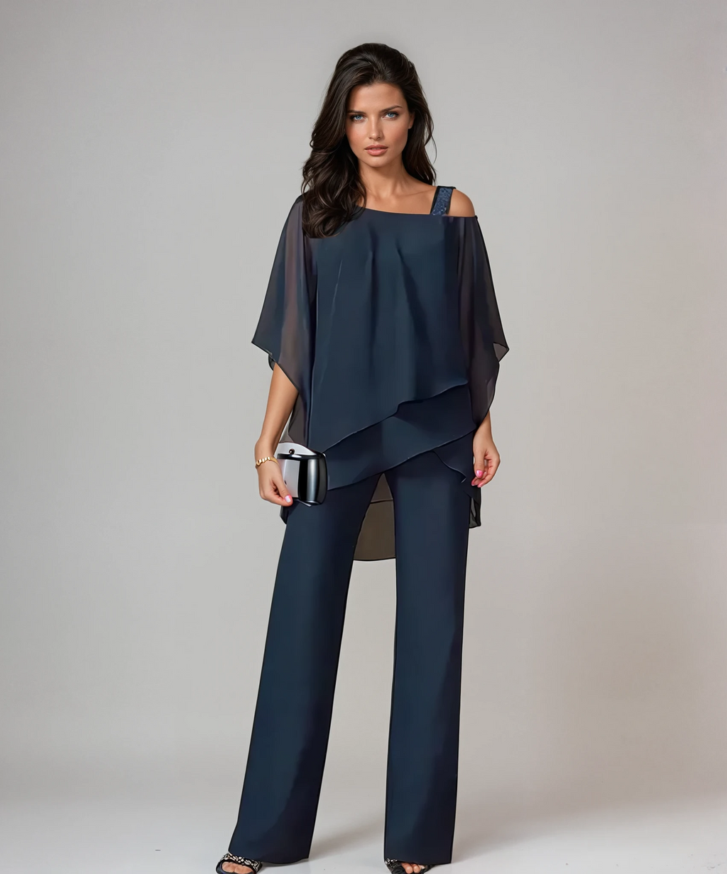 Mariella | Elegant Two-Piece Layered Set